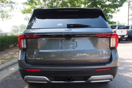 Gray Metallic 2026 Ford Explorer Platinum
