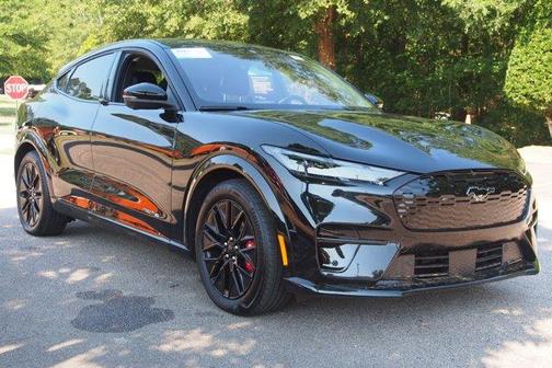 Shadow Black 2025 Ford Mustang Mach-E Premium
