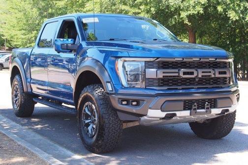 Blue Metallic 2022 Ford F-150 Raptor
