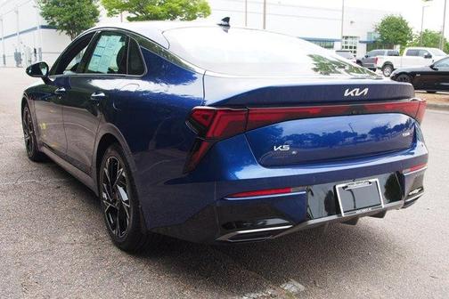 Blue 2025 Kia K5 GT-Line
