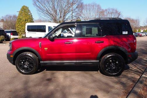 Ruby Red Metallic 2025 Ford Bronco Sport Badlands