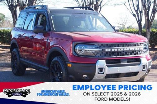 Ruby Red Metallic 2025 Ford Bronco Sport Badlands