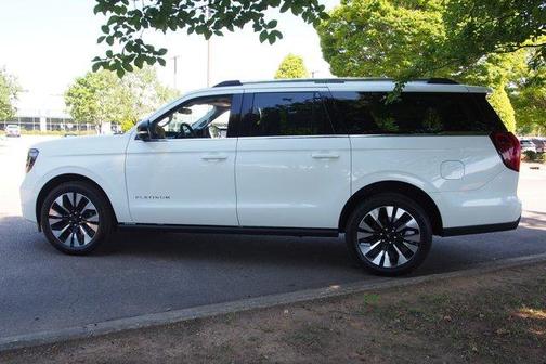 White Metallic 2026 Ford Expedition Max Platinum