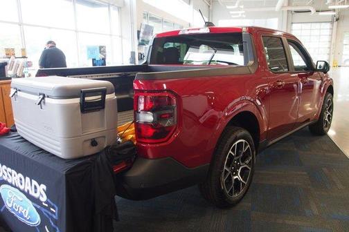 Ruby Red Metallic 2026 Ford Maverick Lariat