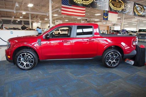 Ruby Red Metallic 2026 Ford Maverick Lariat