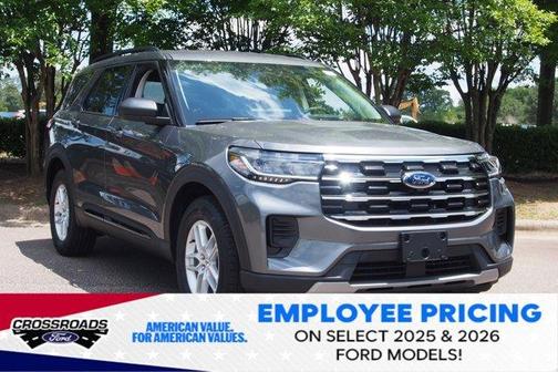 Gray Metallic 2026 Ford Explorer Active
