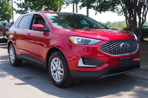 Red Metallic 2024 Ford Edge SEL