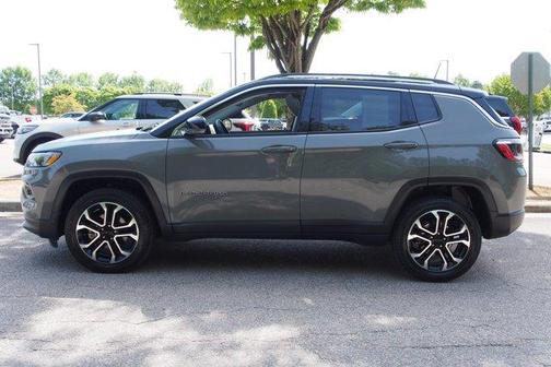 Sting Gray Clearcoat 2022 Jeep Compass Limited