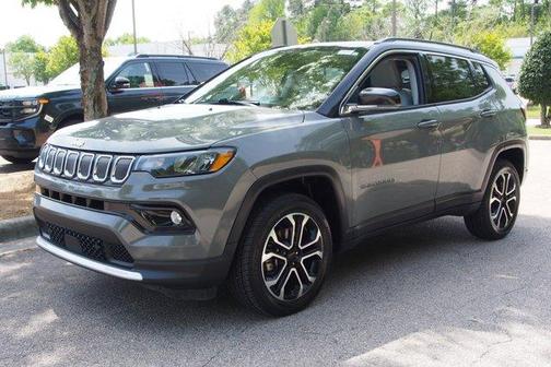 Sting Gray Clearcoat 2022 Jeep Compass Limited