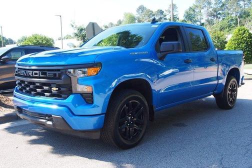 Rip Tide Blue 2025 Chevrolet Silverado 1500 Custom