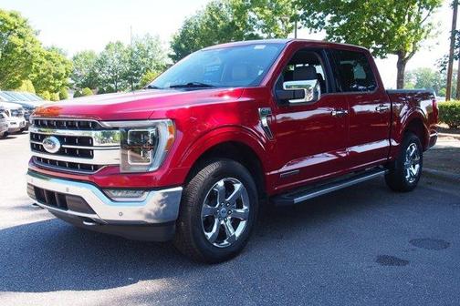 Red Metallic 2023 Ford F-150 Lariat