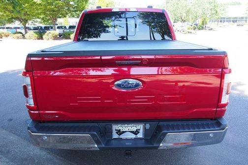 Red Metallic 2023 Ford F-150 Lariat