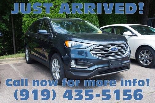 Blue Metallic 2022 Ford Edge SEL