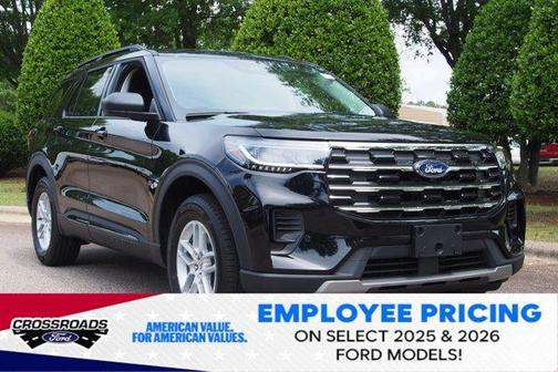 Black Metallic 2026 Ford Explorer Active