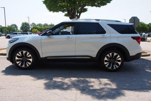 White 2026 Ford Explorer Platinum