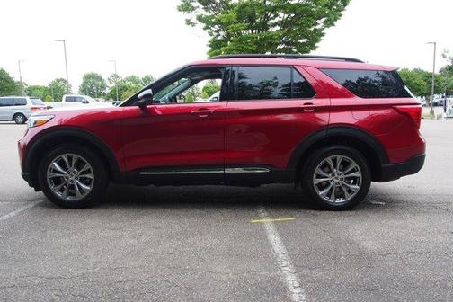 Red Metallic 2024 Ford Explorer XLT