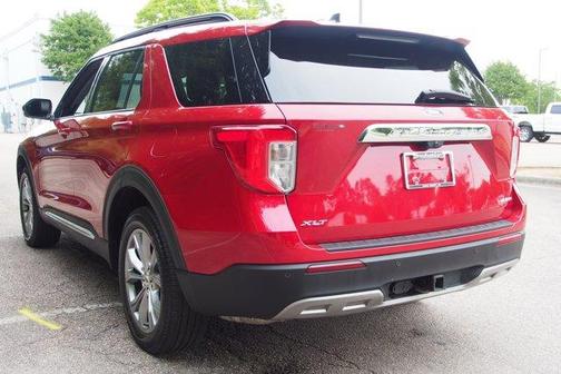 Red Metallic 2024 Ford Explorer XLT