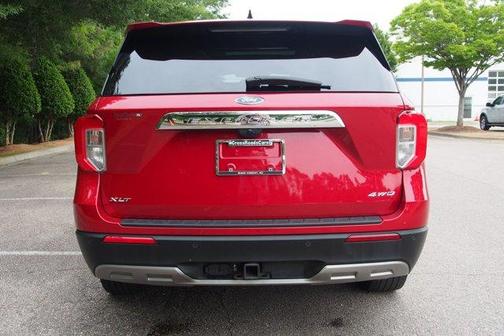 Red Metallic 2024 Ford Explorer XLT