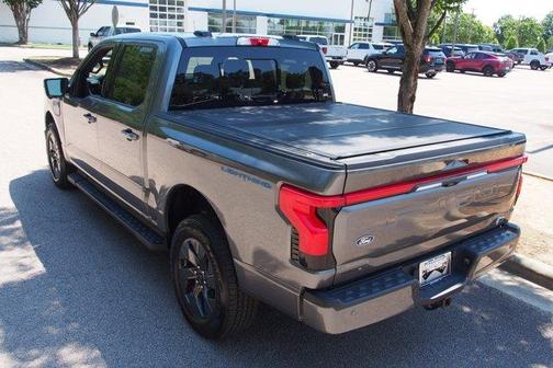 Gray Metallic 2025 Ford F-150 Lightning LARIAT