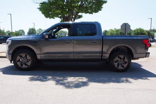 Gray Metallic 2025 Ford F-150 Lightning LARIAT