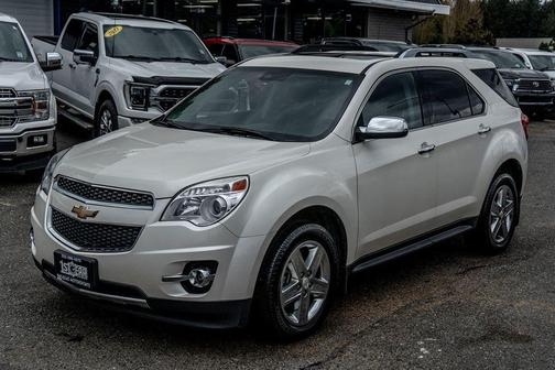 White 2015 Chevrolet Equinox LTZ