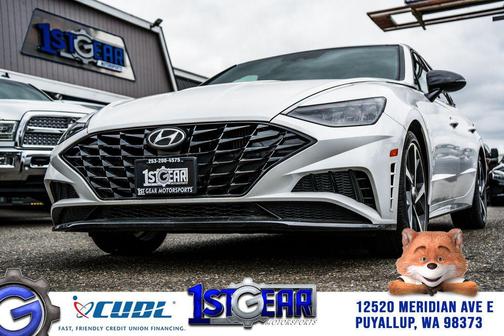 White 2022 Hyundai SONATA SEL Plus