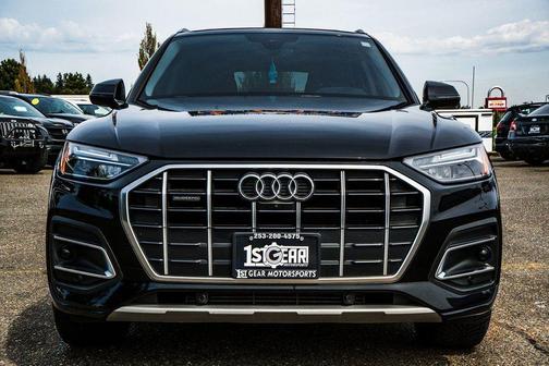 Brilliant Black 2021 Audi Q5 45 Premium Plus