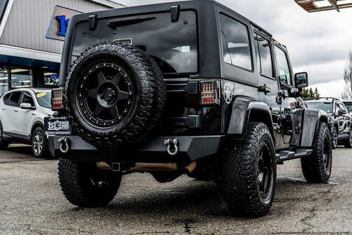 Black Clearcoat 2018 Jeep Wrangler JK Unlimited Sahara