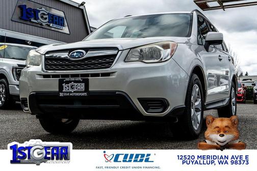 Satin White Pearl 2015 Subaru Forester 2.5i Premium