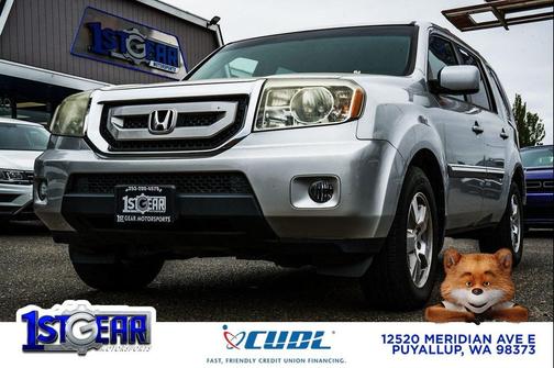 Alabaster Silver Metallic 2011 Honda Pilot EX-L