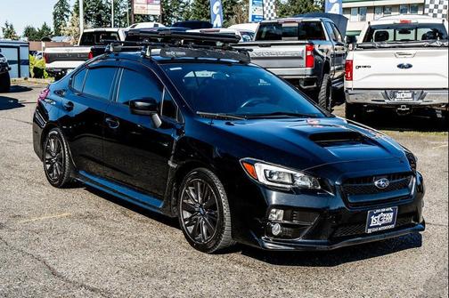 Crystal Black Silica 2015 Subaru WRX Limited