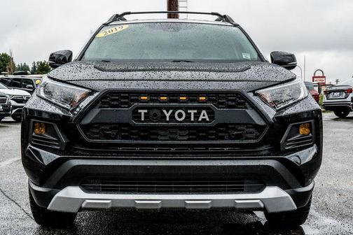 Midnight Black 2019 Toyota RAV4 Adventure