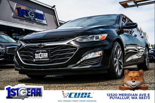 Mosaic Black Metallic 2020 Chevrolet Malibu FWD Premier