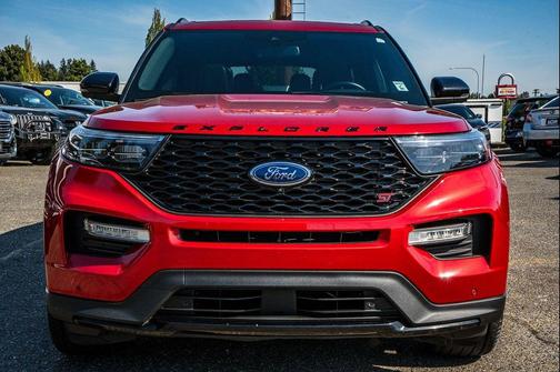 Rapid Red Metallic Tinted Clearcoat 2020 Ford Explorer ST