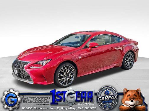 Infrared 2016 Lexus RC 350 Base