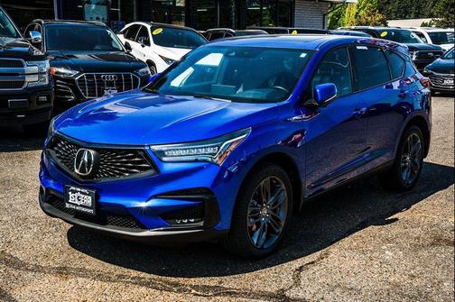 Apex Blue Pearl 2021 Acura RDX A-Spec