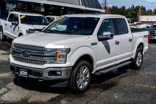 White 2019 Ford F-150 Lariat