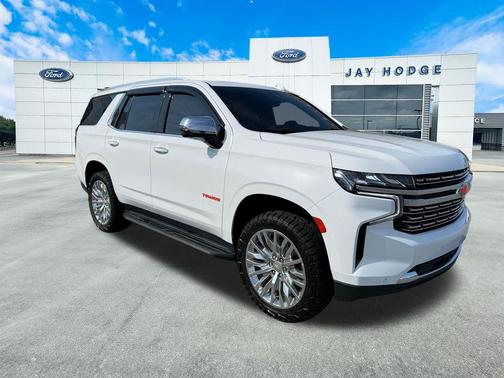 Summit White 2023 Chevrolet Tahoe Premier