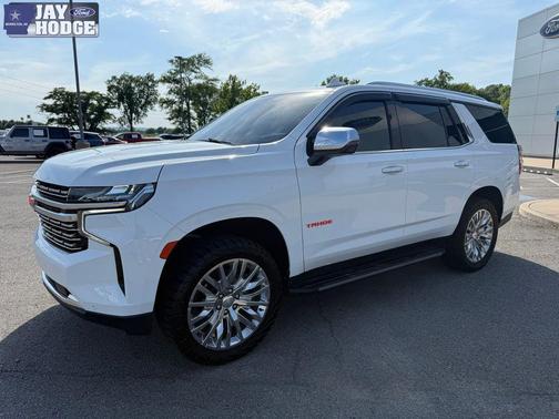 Summit White 2023 Chevrolet Tahoe Premier