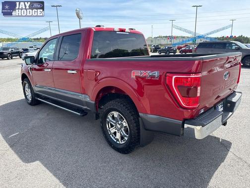 Vermillion Red 2021 Ford F-150 XLT