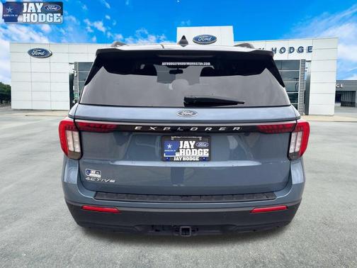 Vapor Blue 2025 Ford Explorer Active
