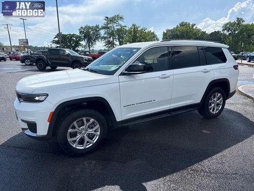 Bright White Clearcoat 2022 Jeep Grand Cherokee L Limited