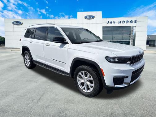 Bright White Clearcoat 2022 Jeep Grand Cherokee L Limited