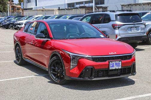 Currant Red 2026 Kia K4 GT-LINE