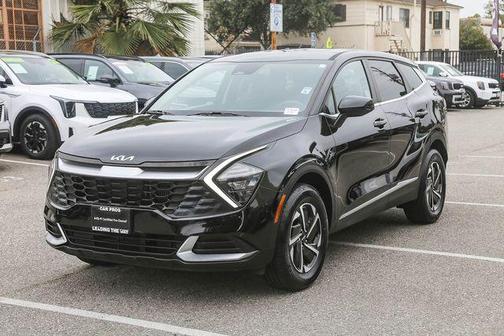 Fusion Orange 2023 Kia Sportage Hybrid LX