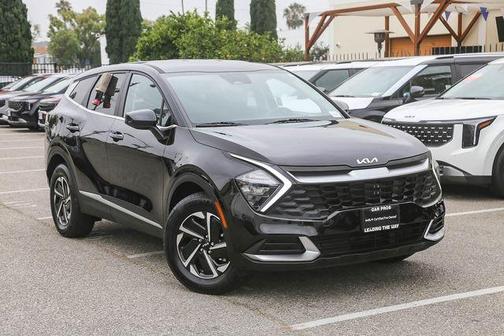 Fusion Orange 2023 Kia Sportage Hybrid LX