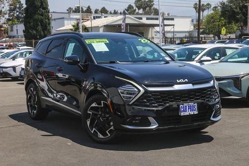 Ebony Black 2023 Kia Sportage SX-Prestige