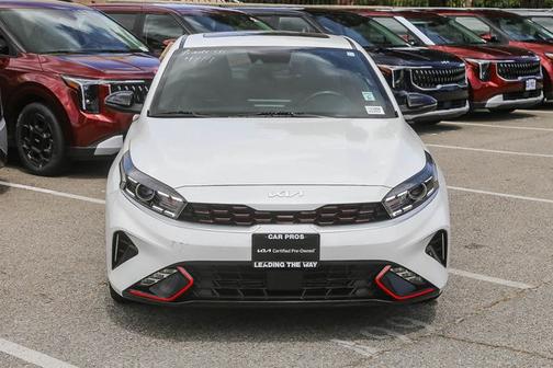 Snow White Pearl 2023 Kia Forte GT-Line