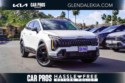 Snow White Pearl 2026 Kia Sportage Plug-In Hybrid X-Line Prestige