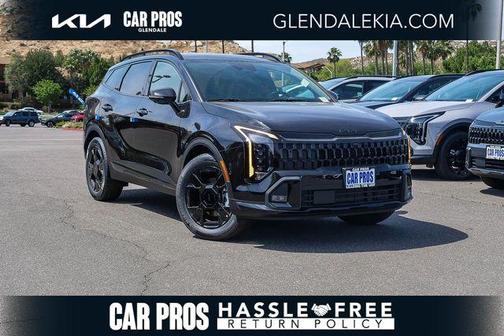 Black 2026 Kia Sportage Plug-In Hybrid X-Line Prestige